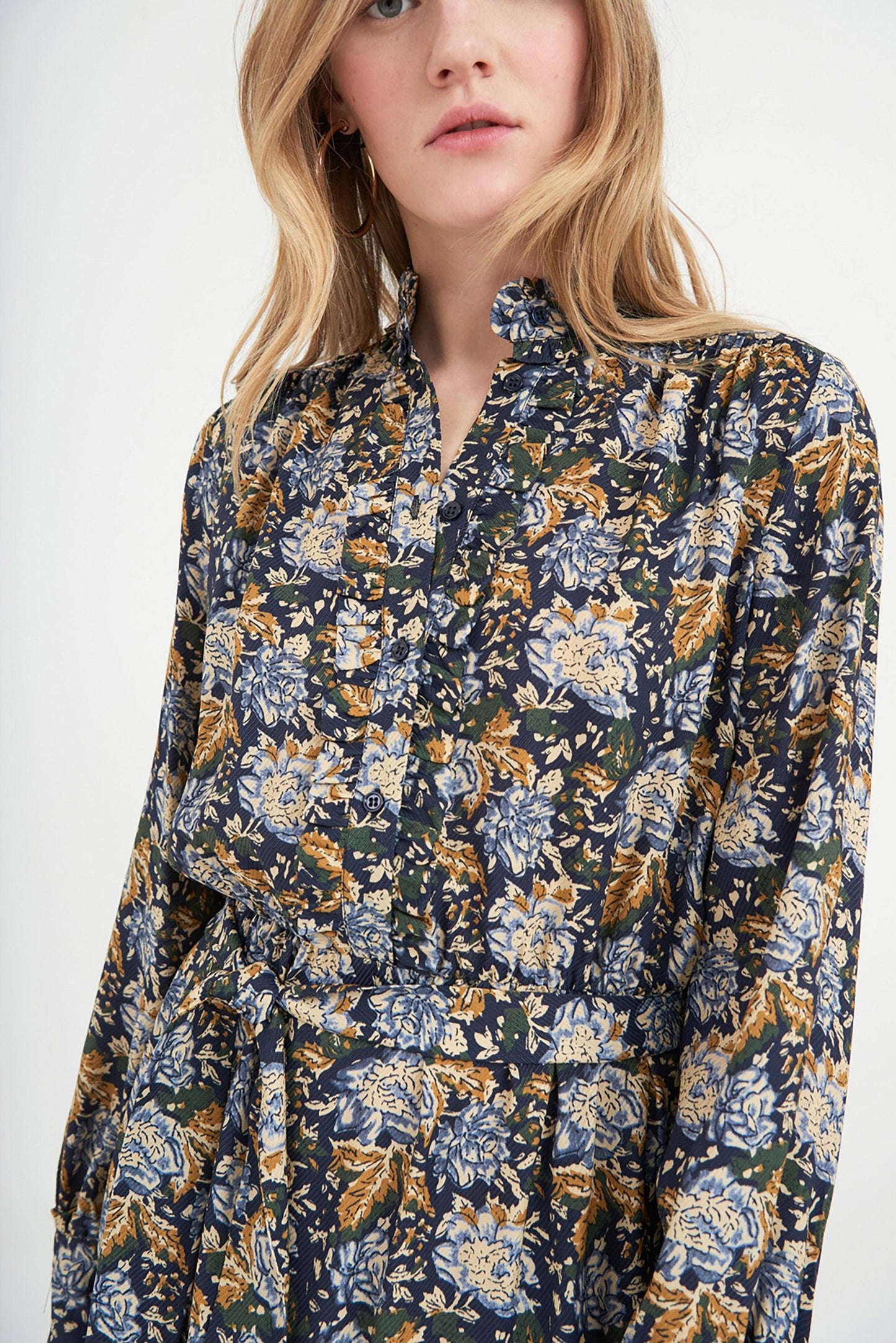 Misso Floral Shirt Dress