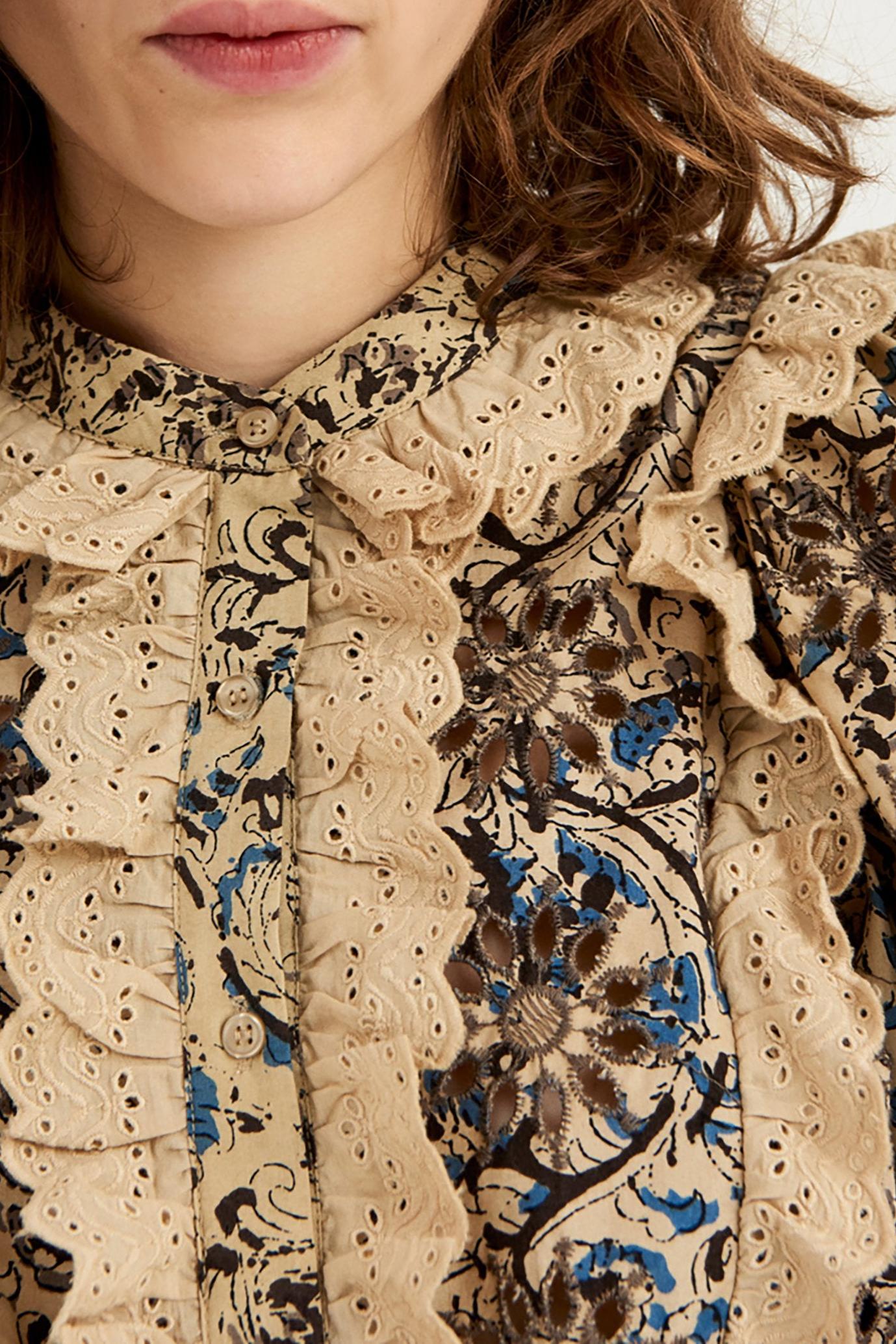 Mary Openwork Blouse