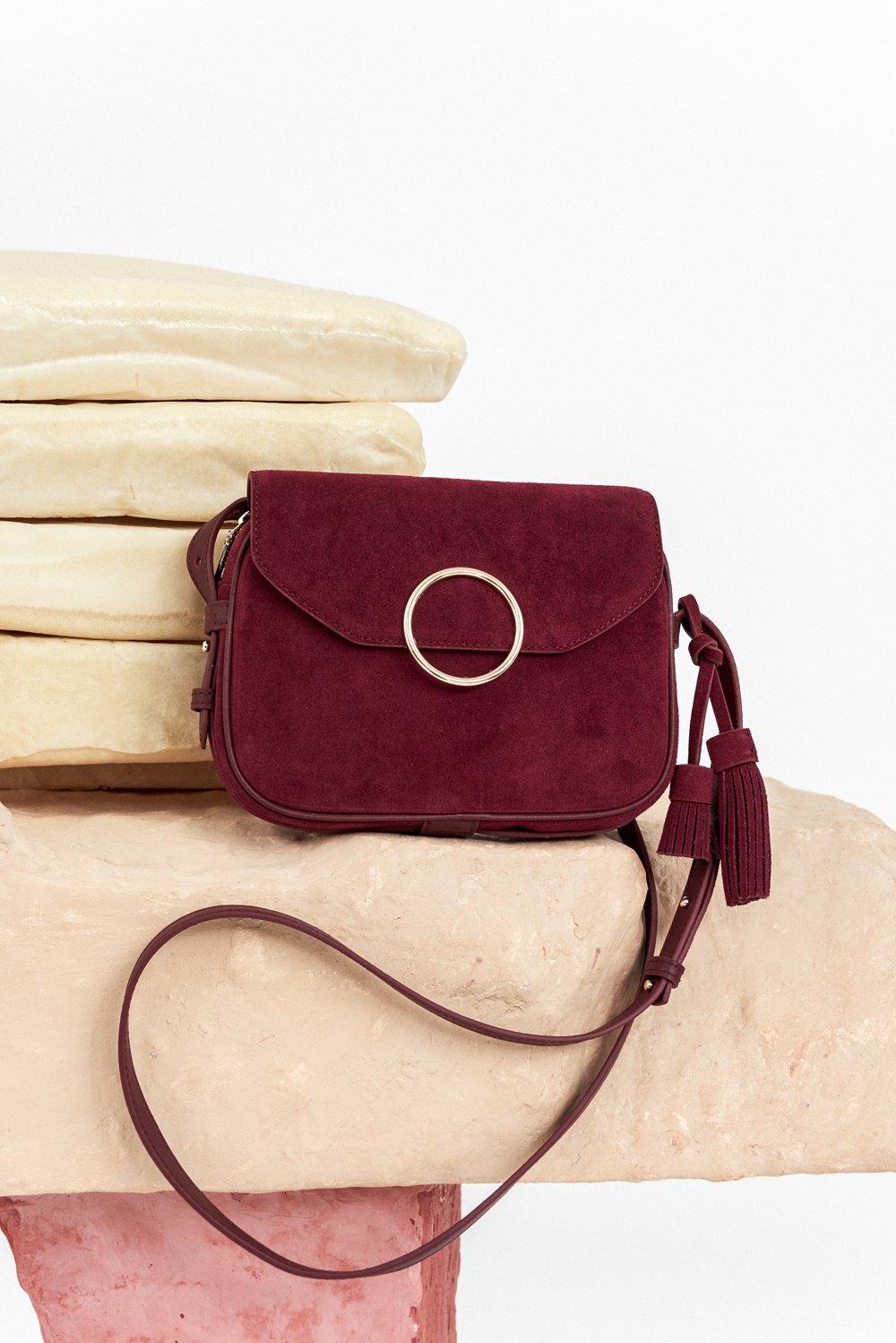Mary Cross Body Bag - Burgundy