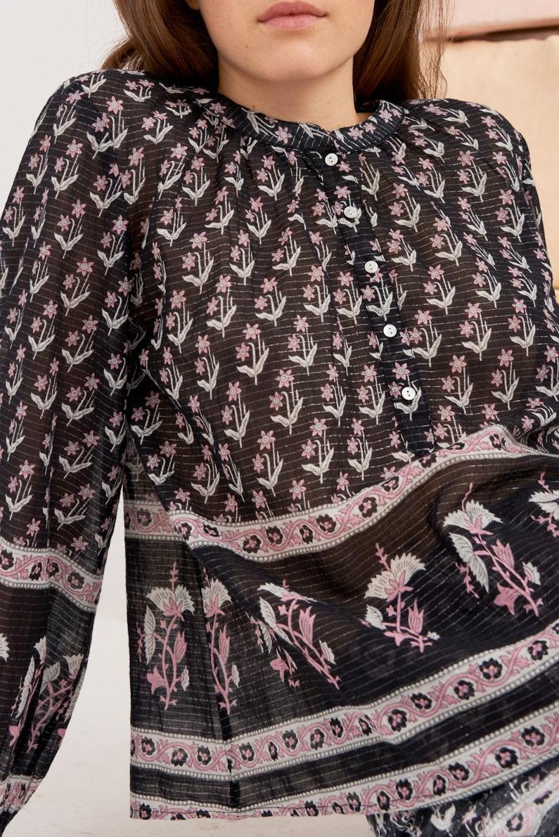 Mandee Floral Flowing Blouse