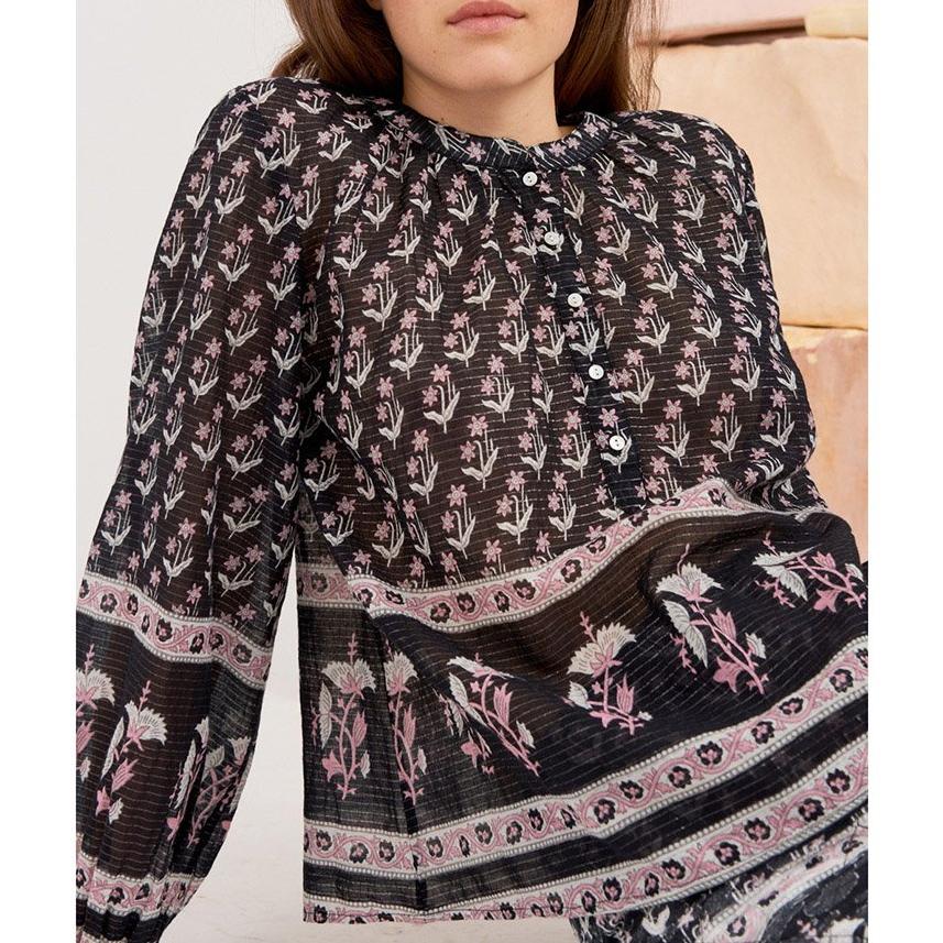 Mandee Floral Flowing Blouse