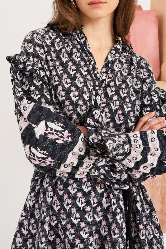 Mandee Floral Midi Dress