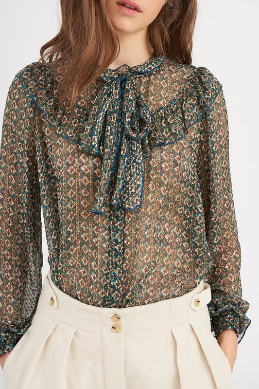 Malo Silk Blouse