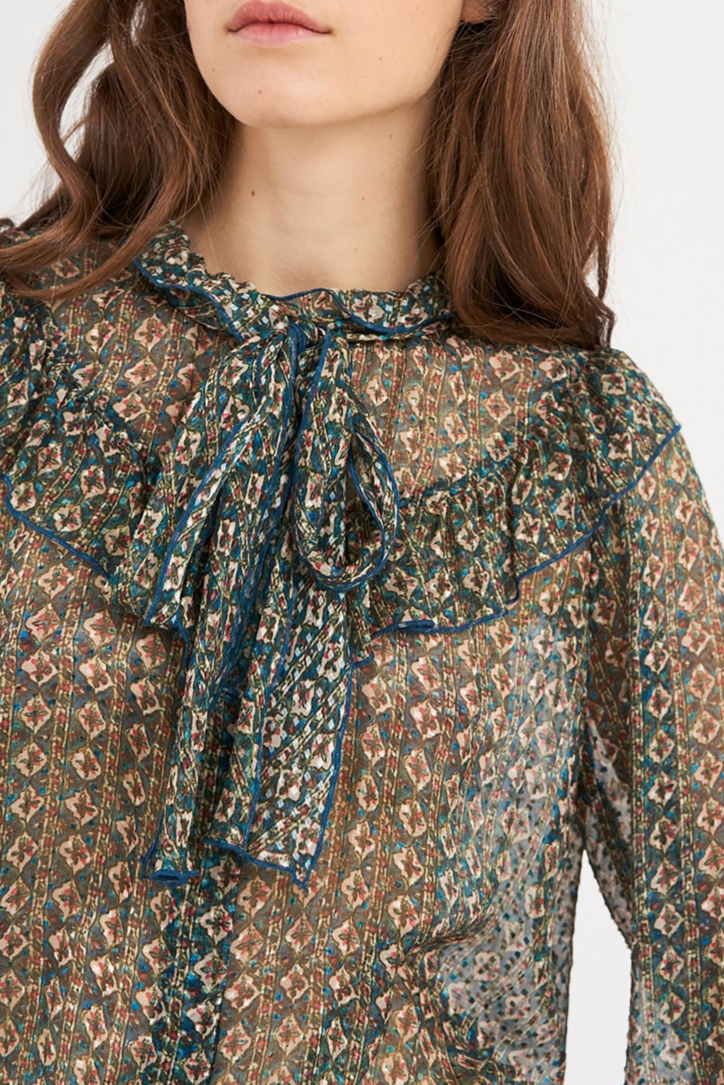 Malo Silk Blouse