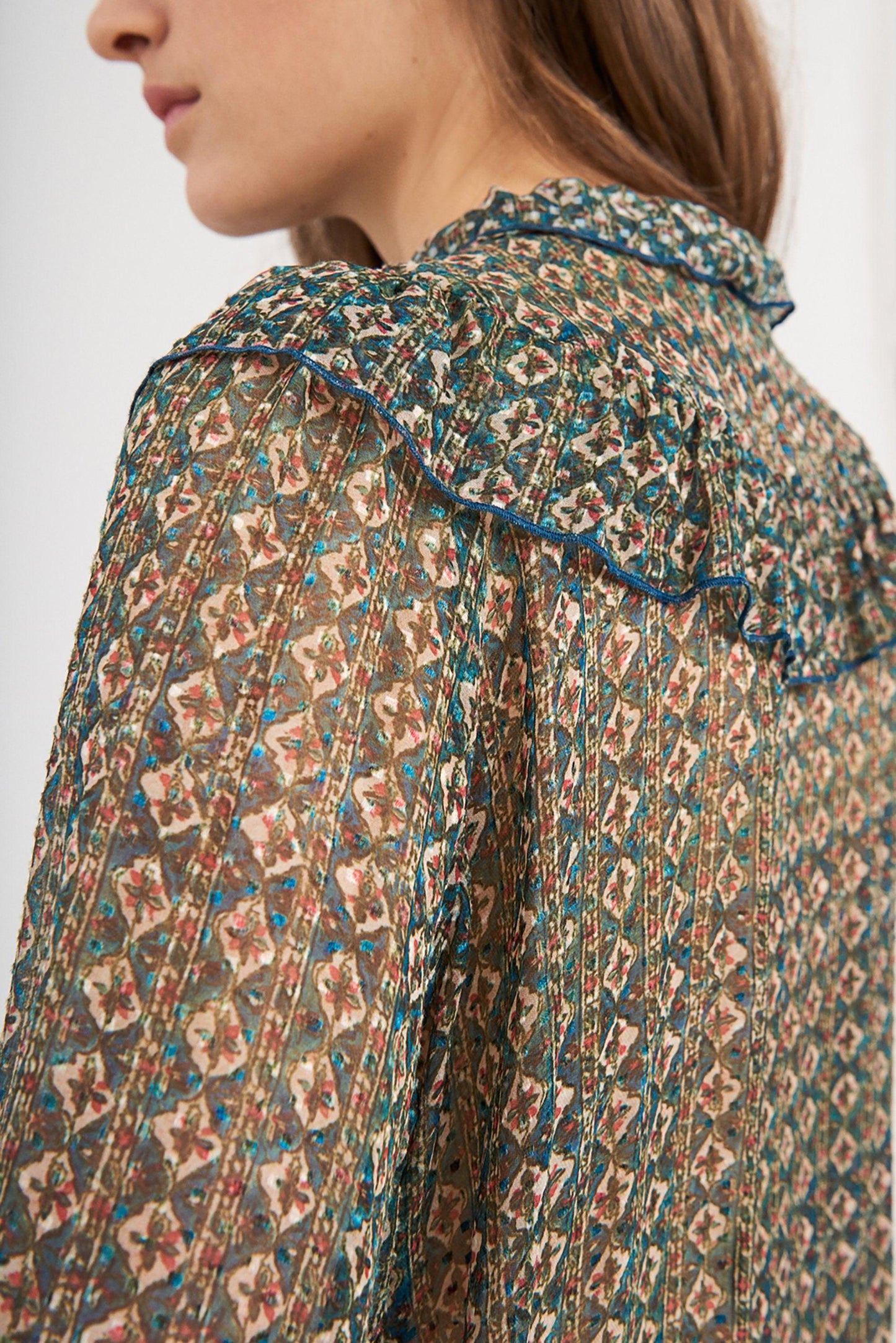 Malo Silk Blouse