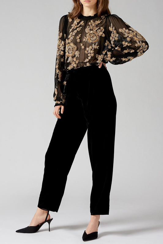 Malika Sequined Blouse