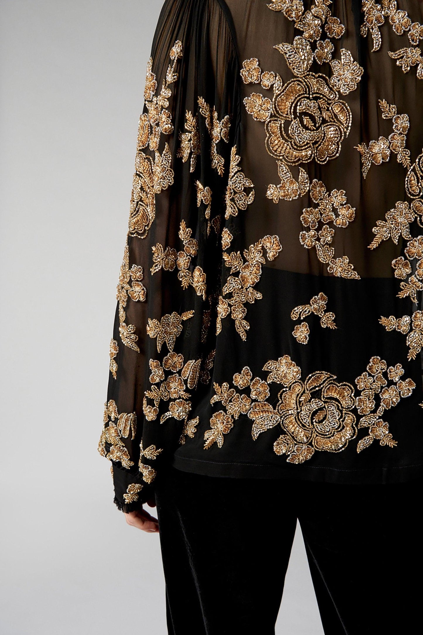 Malika Sequined Blouse