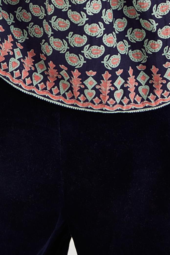 Madou Printed Flowing Blouse