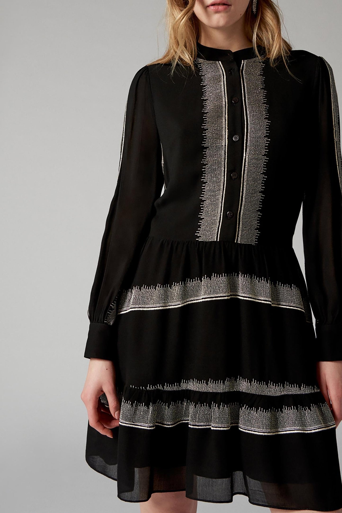 Linsey Embroidered Short Dress