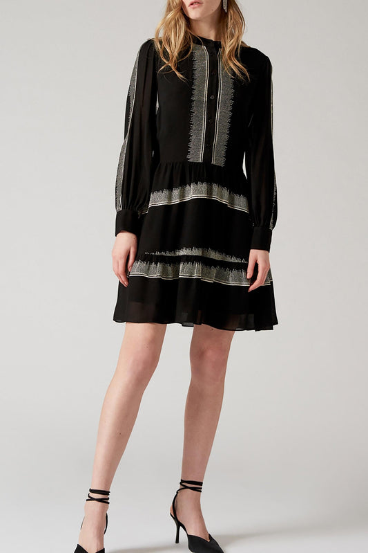 Linsey Embroidered Short Dress