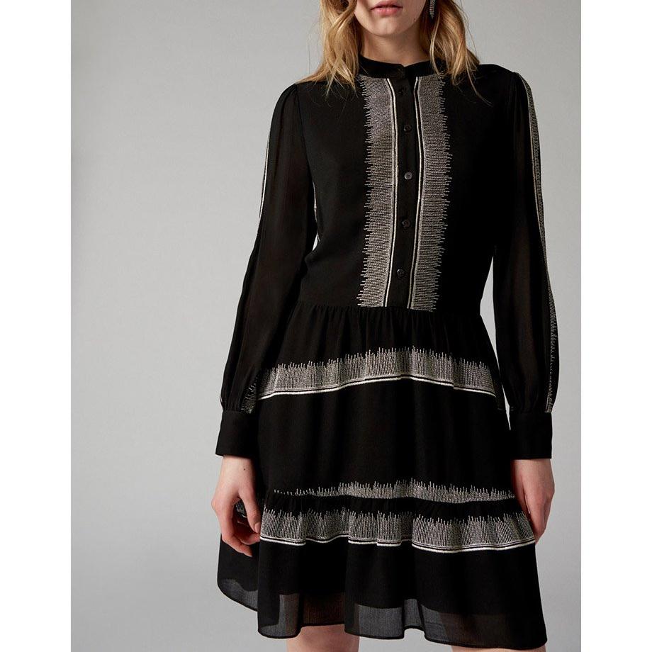 Linsey Embroidered Short Dress