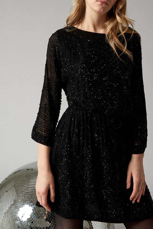 Lamia Short Sequined Dress