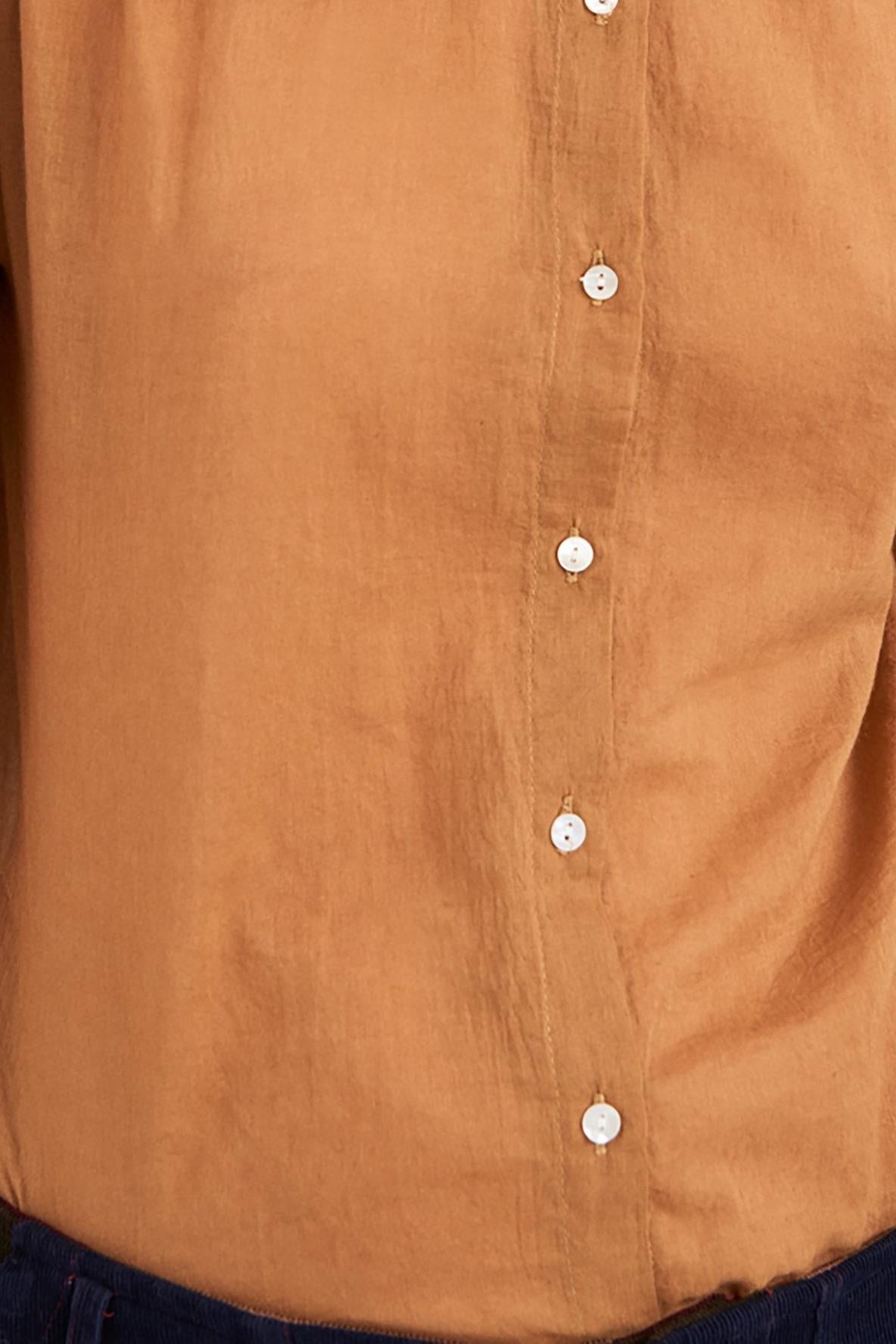 Blusa fluida Lala - Ocre