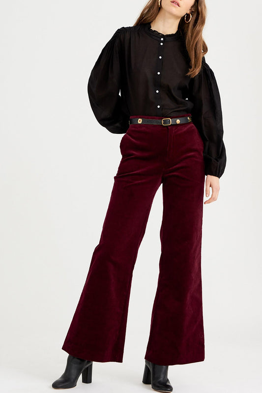 Lala Flowing Blouse - Black