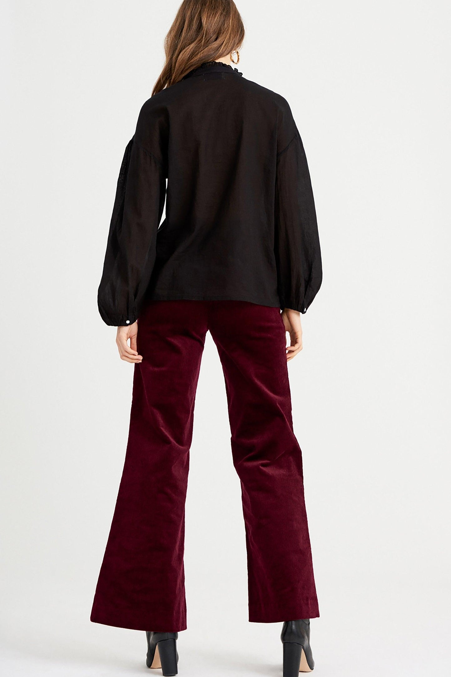 Lala Flowing Blouse - Black