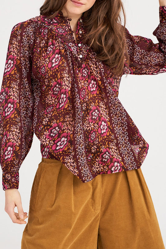 Lady Floral Blouse