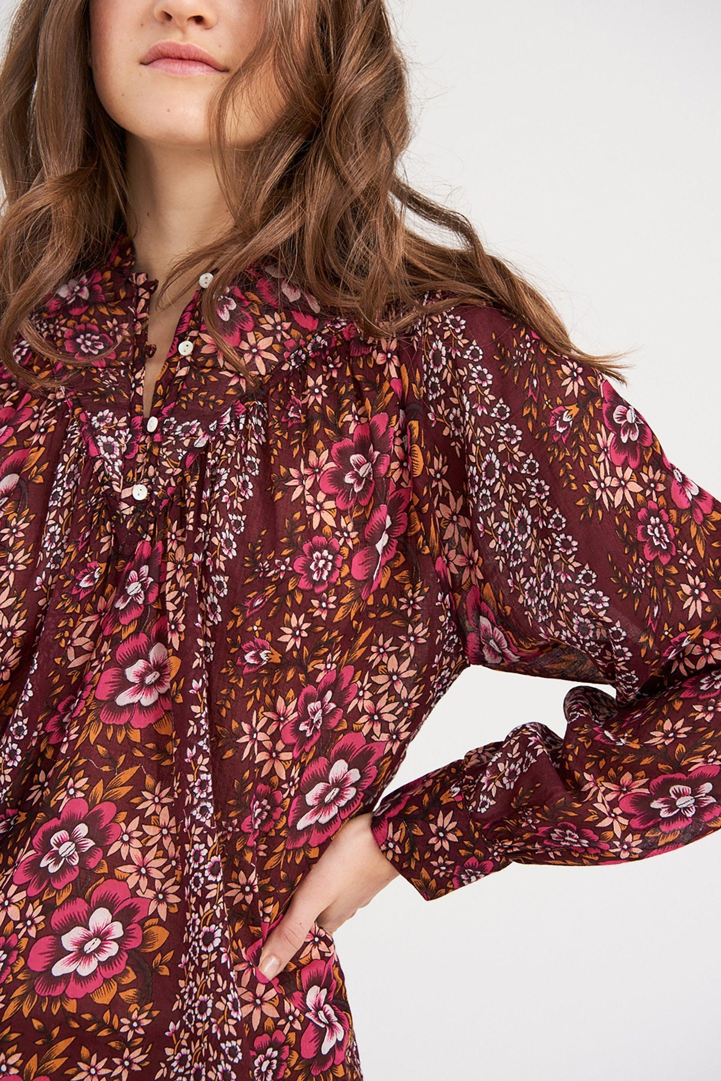 Lady Floral Blouse