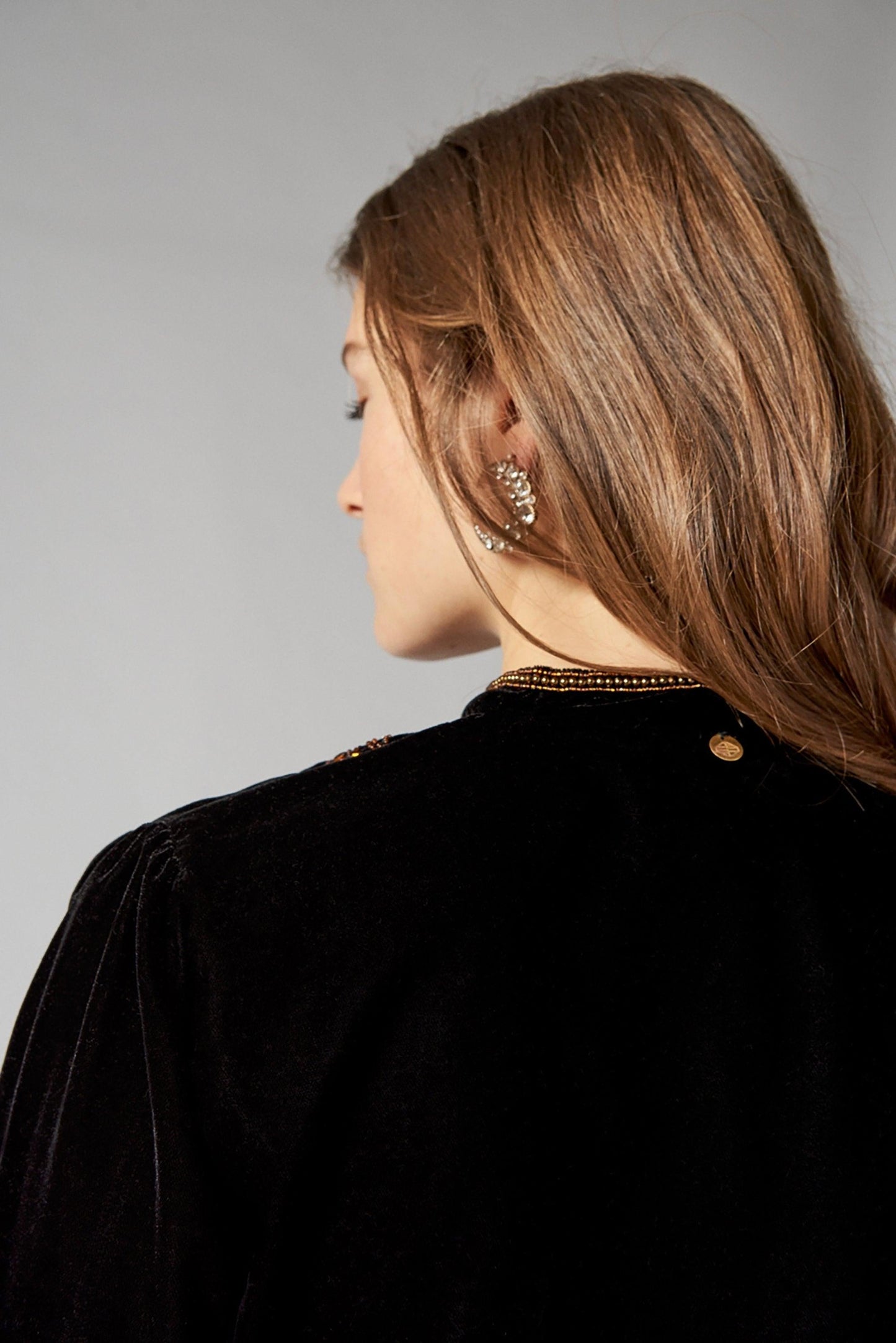 Kasparov Embroidered Top