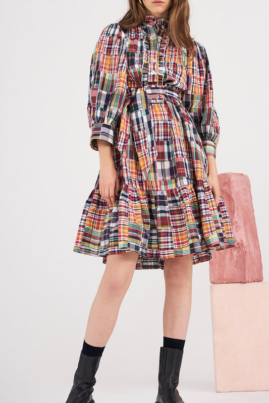Jerry Patchwork Dress