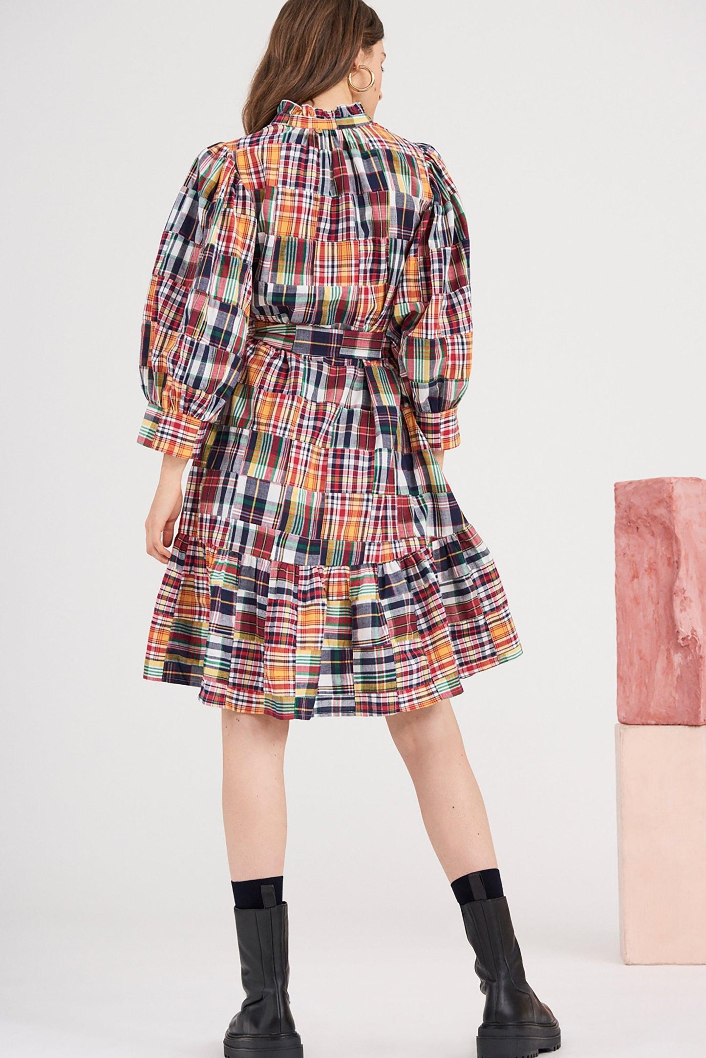 Jerry Patchwork Dress