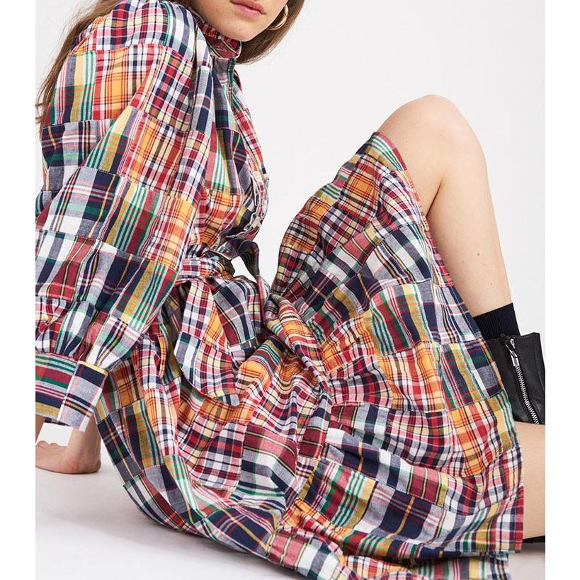 Jerry Patchwork Dress