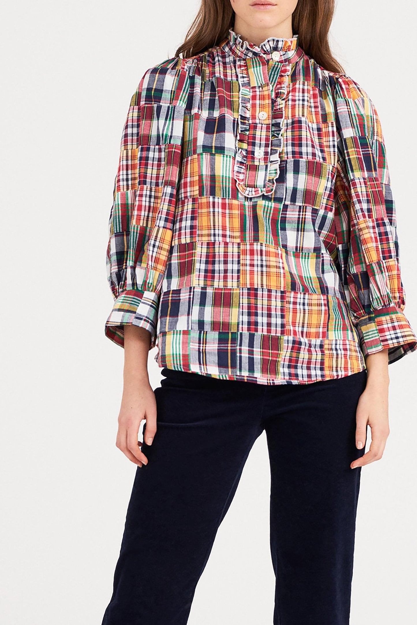 Jerry Patchwork Blouse