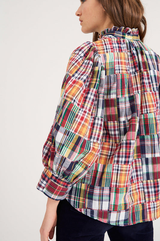 Jerry Patchwork Blouse