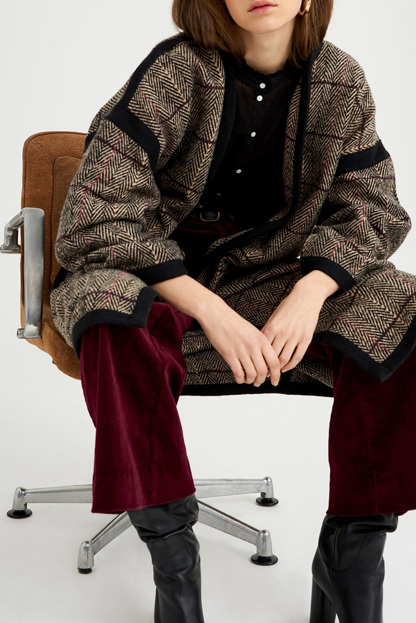 Harry Long Belted Coat