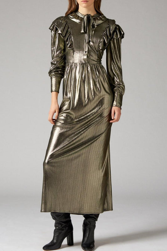 Gowly Metallic Dress
