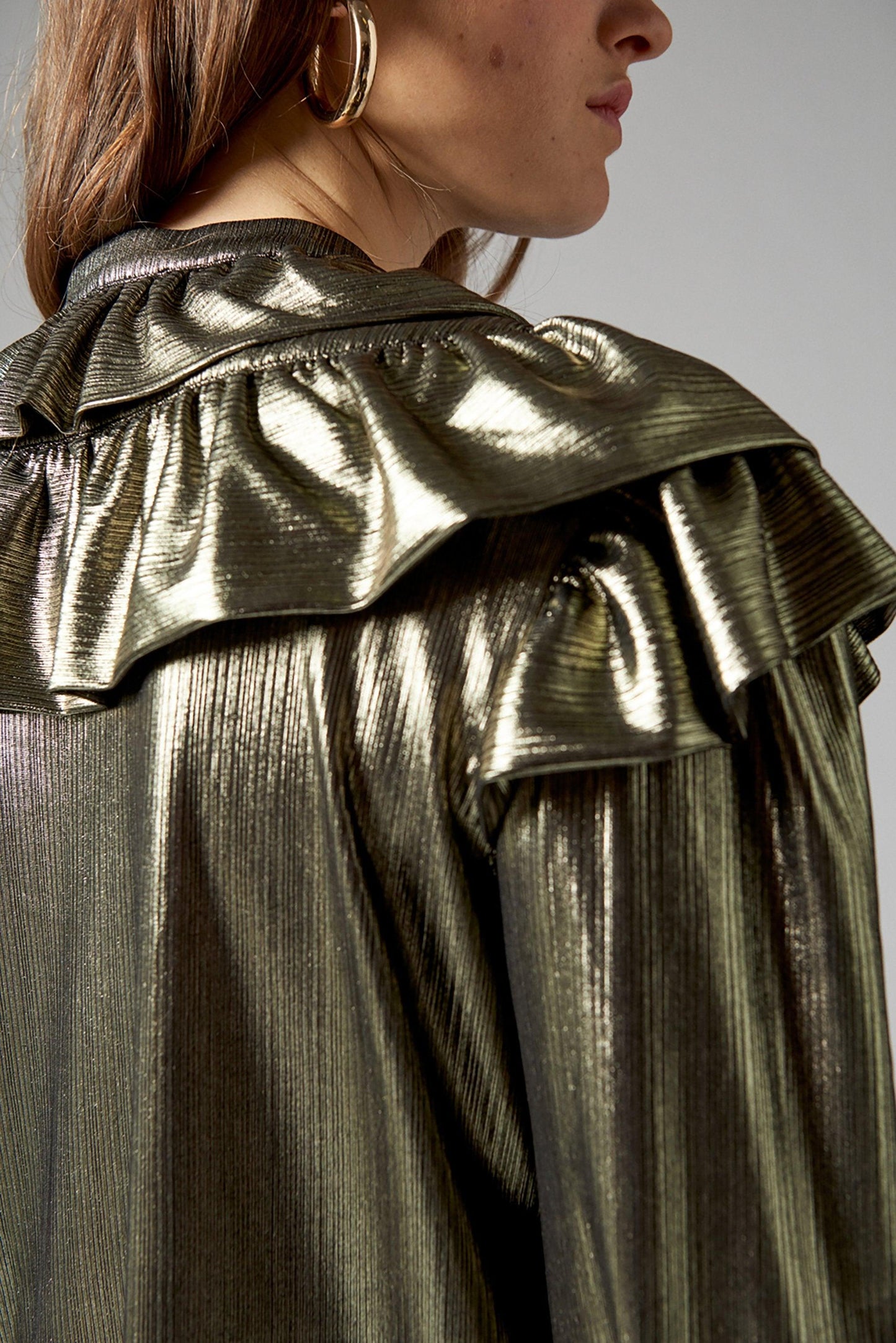 Gowly Metallic Blouse