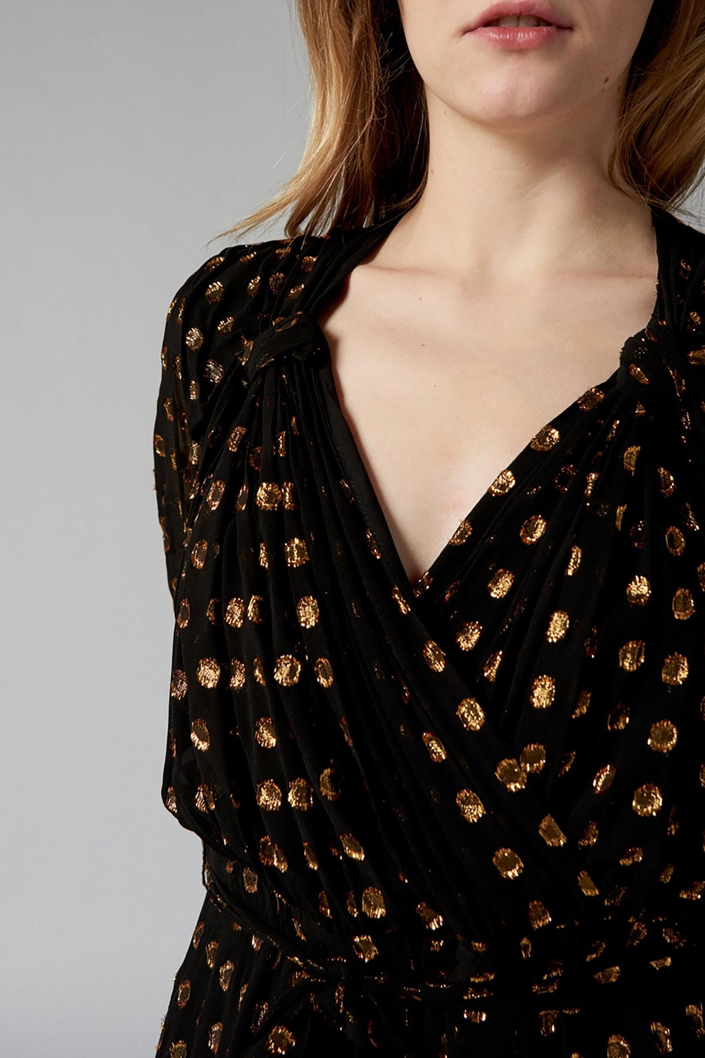 Dova Polka Dot Short Dress