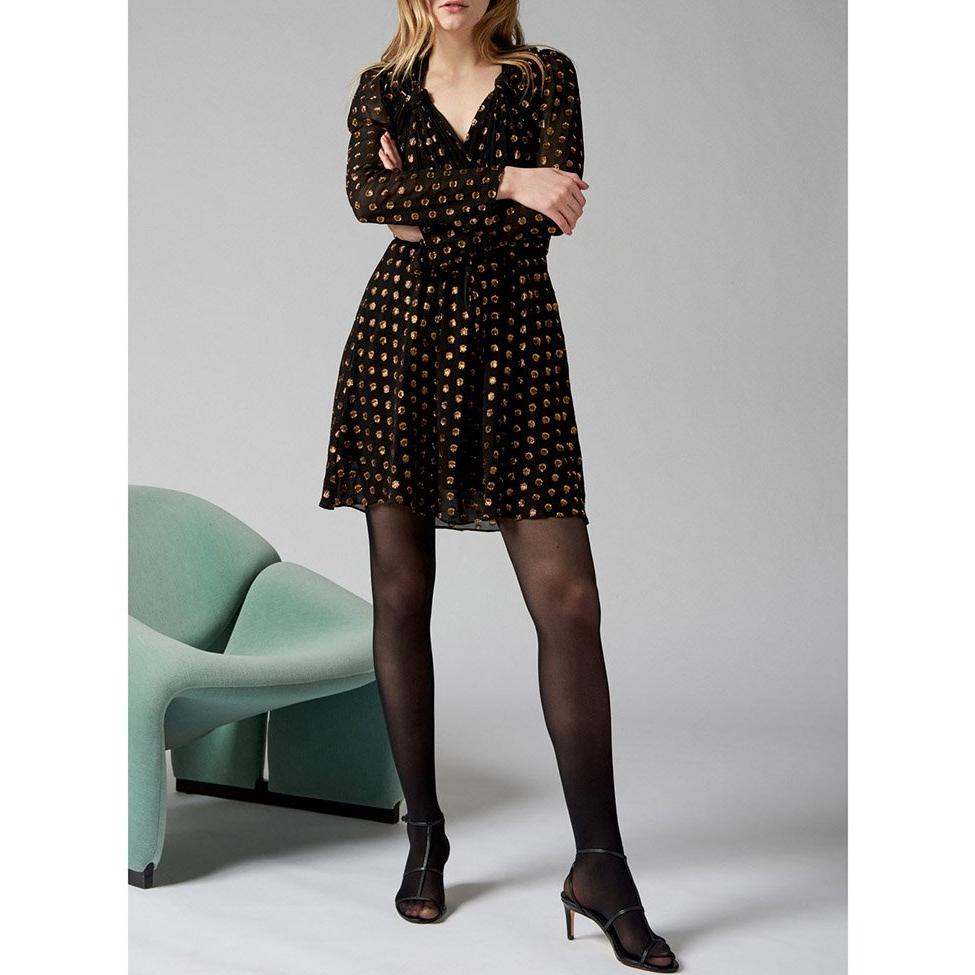 Dova Polka Dot Short Dress