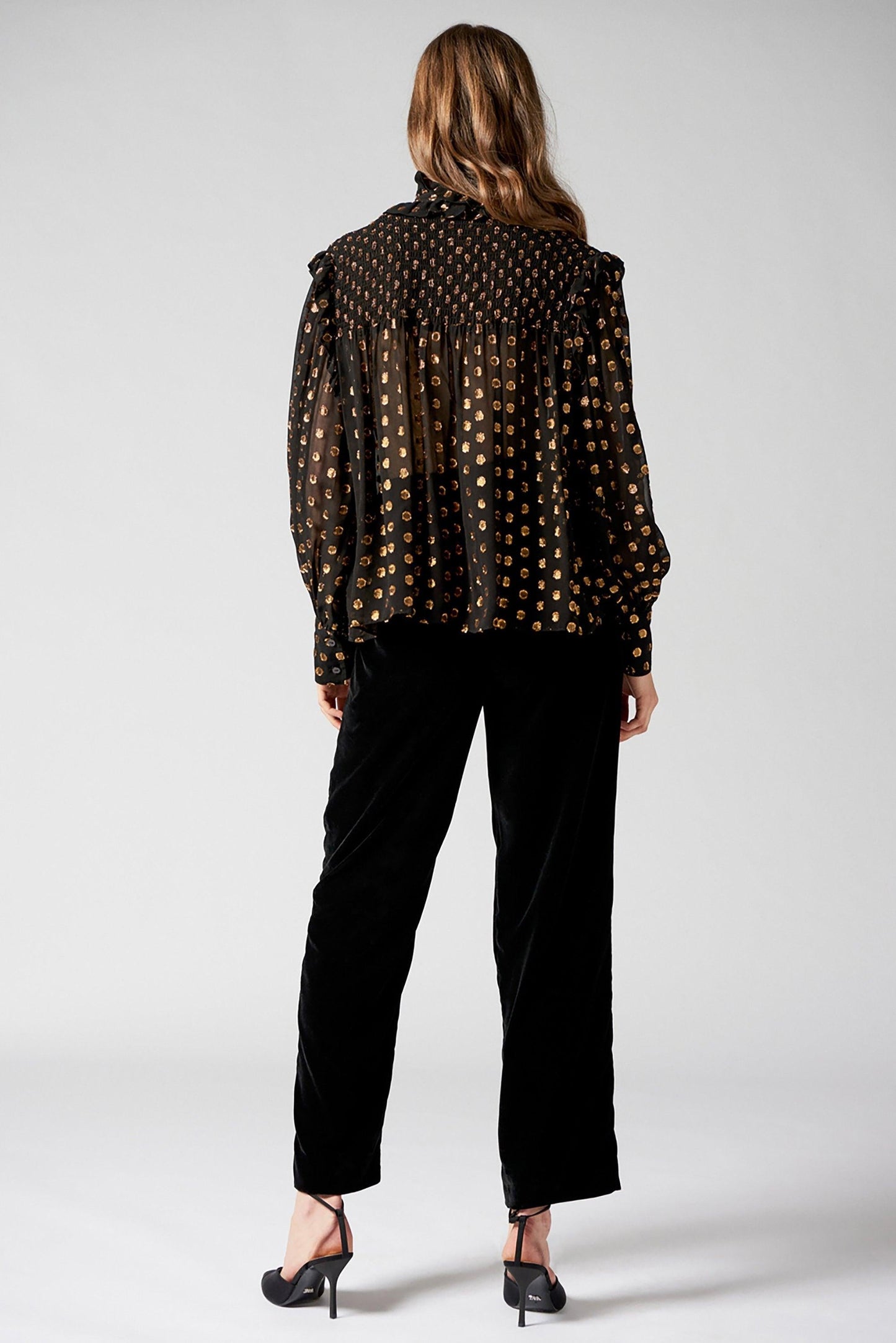 Dova Polka Dot Blouse