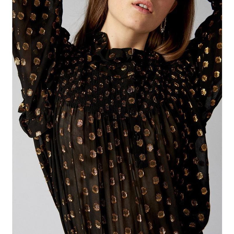 Dova Polka Dot Blouse