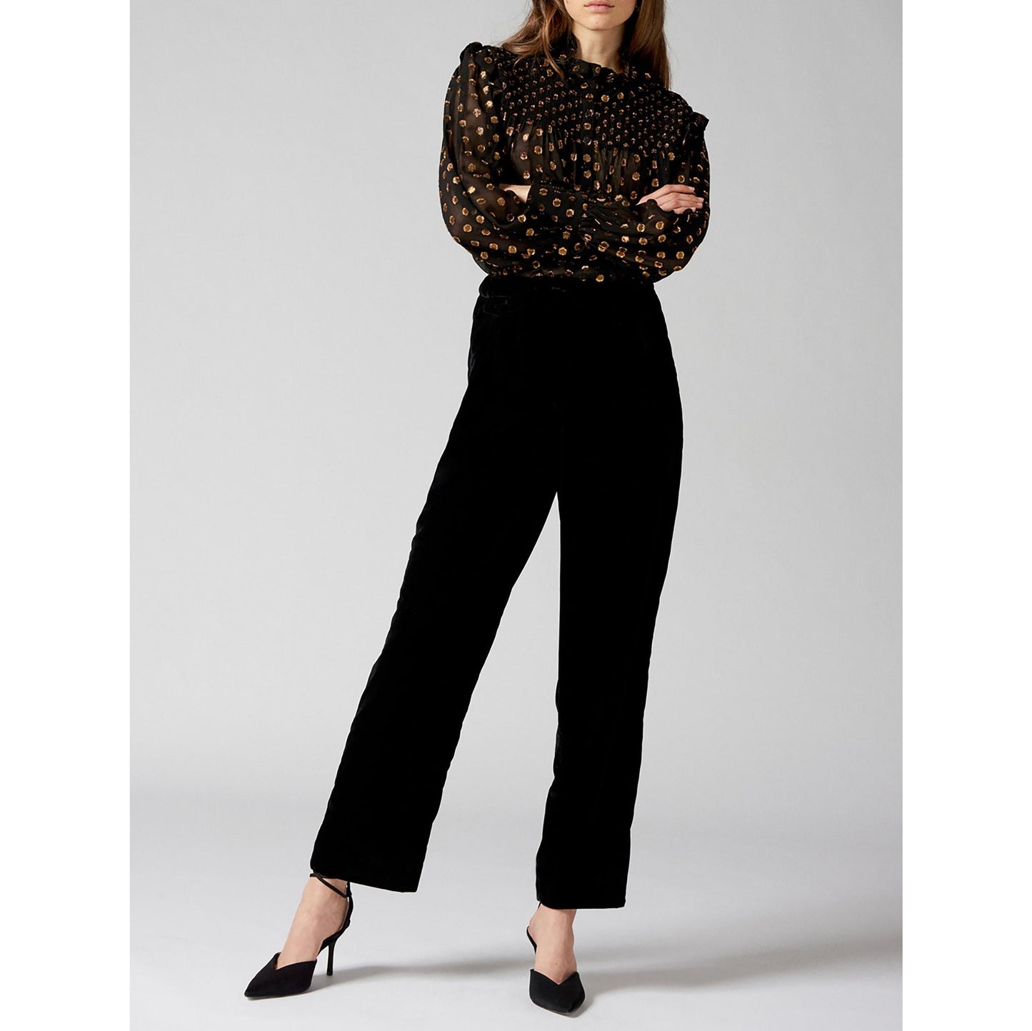 Dova Polka Dot Blouse