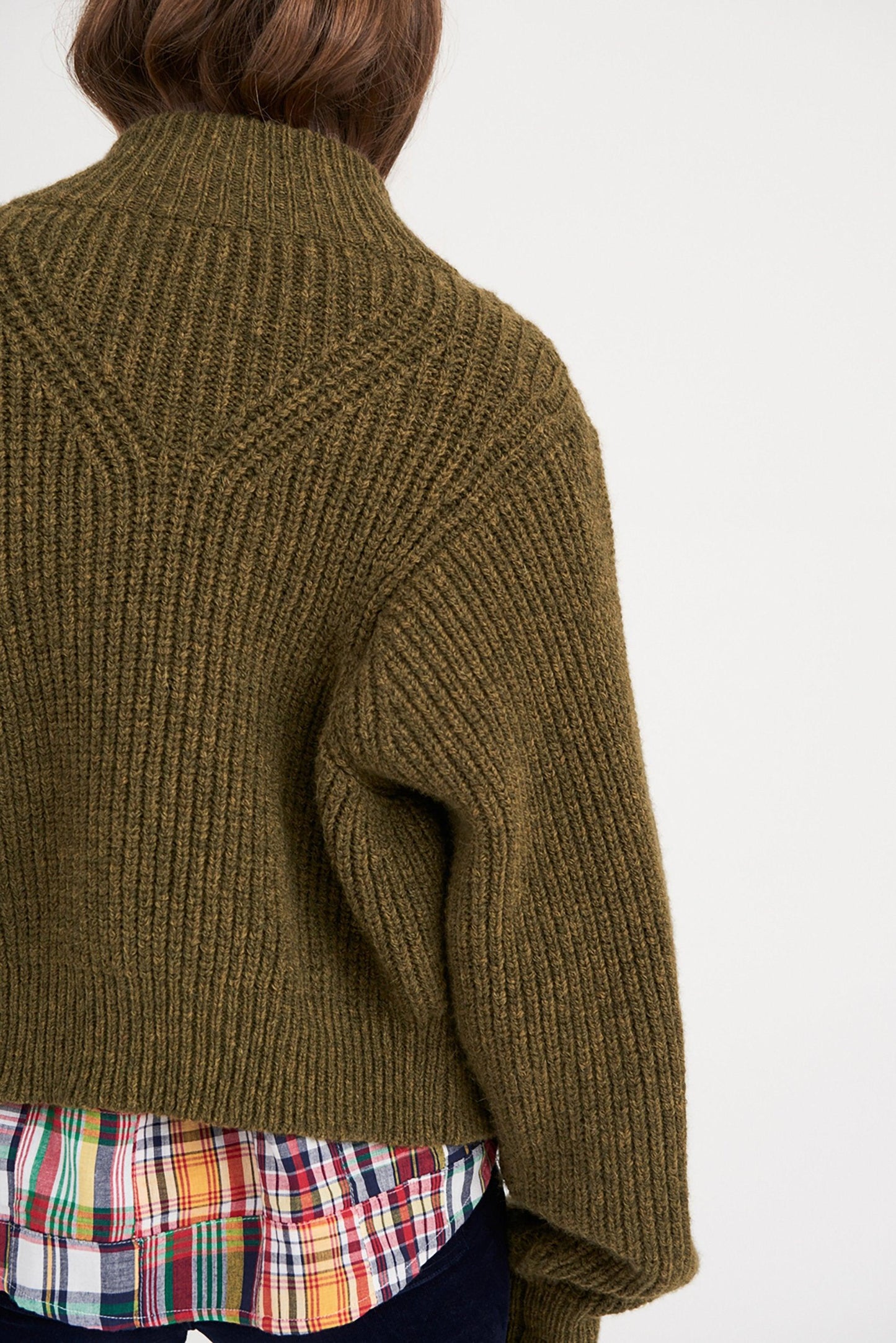 Cédric Zip Sweater - Green