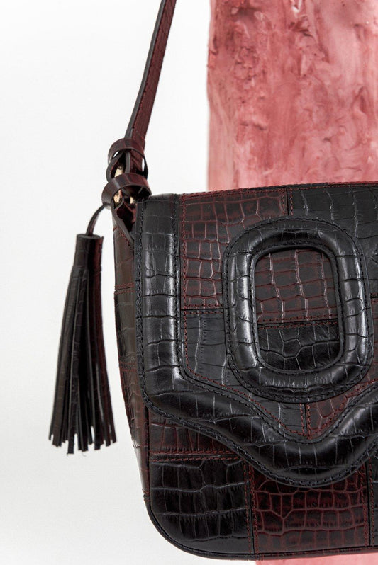 Catherine Croco Satchel