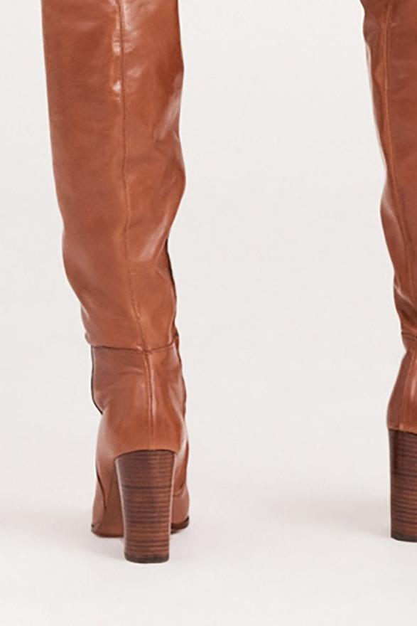 Camino Floral Print Dress - Navy Blue