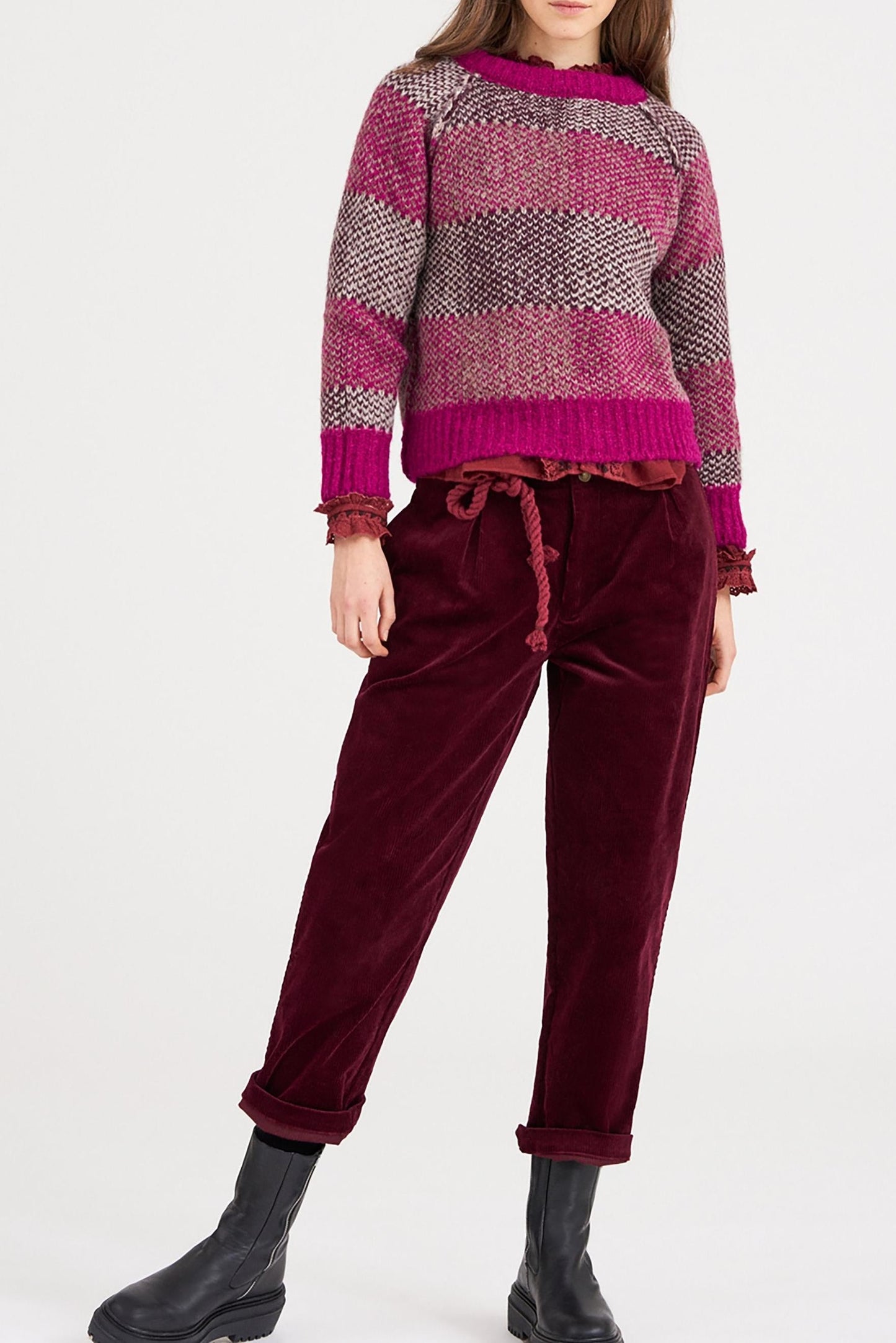 Arthur Alpaca Jumper - Pink
