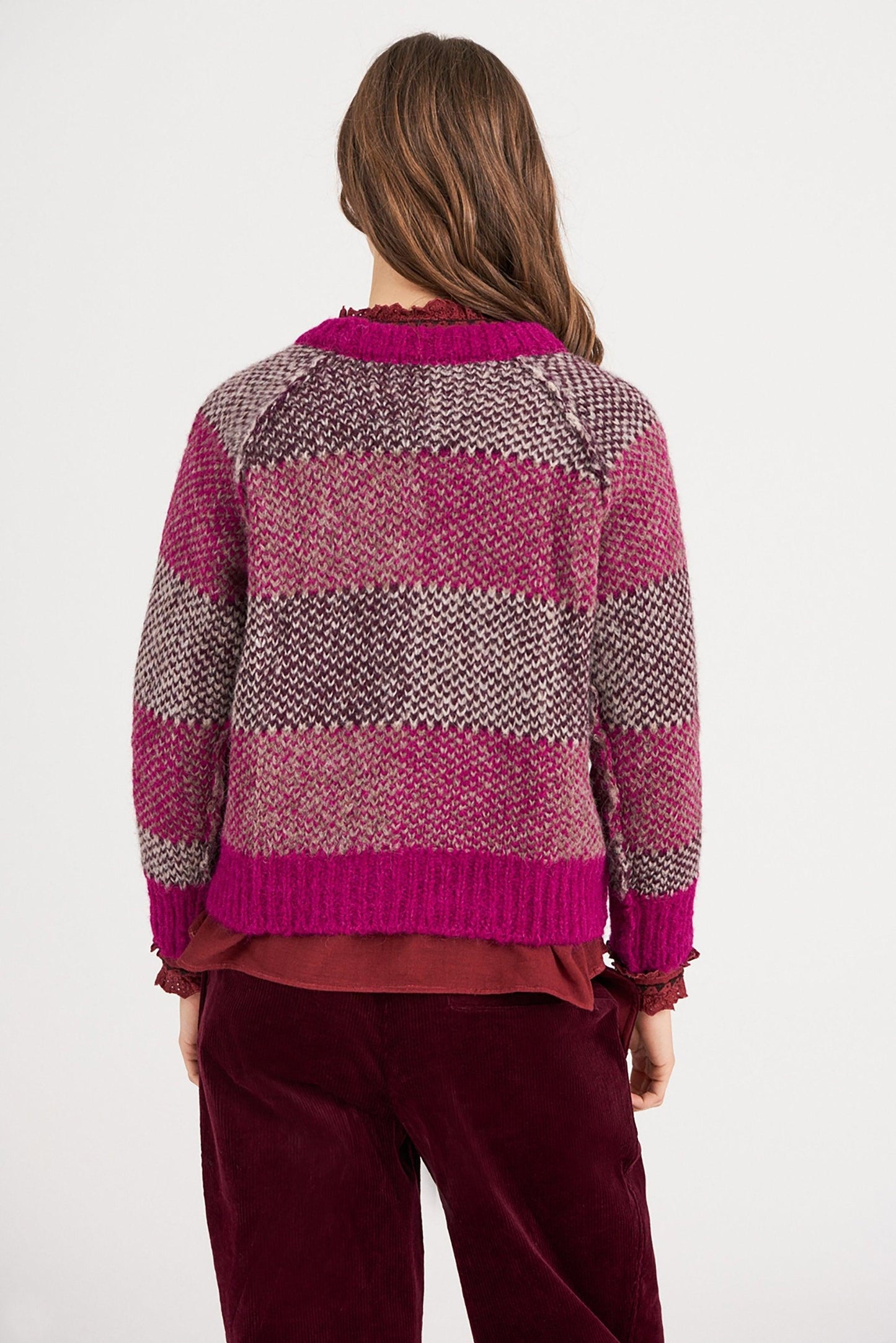 Arthur Alpaca Jumper - Pink