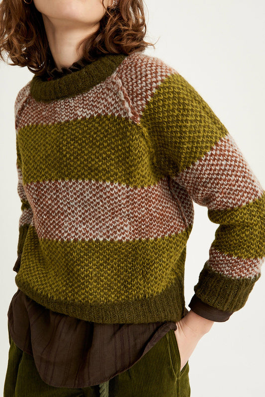 Arthur Alpaca Jumper - Green