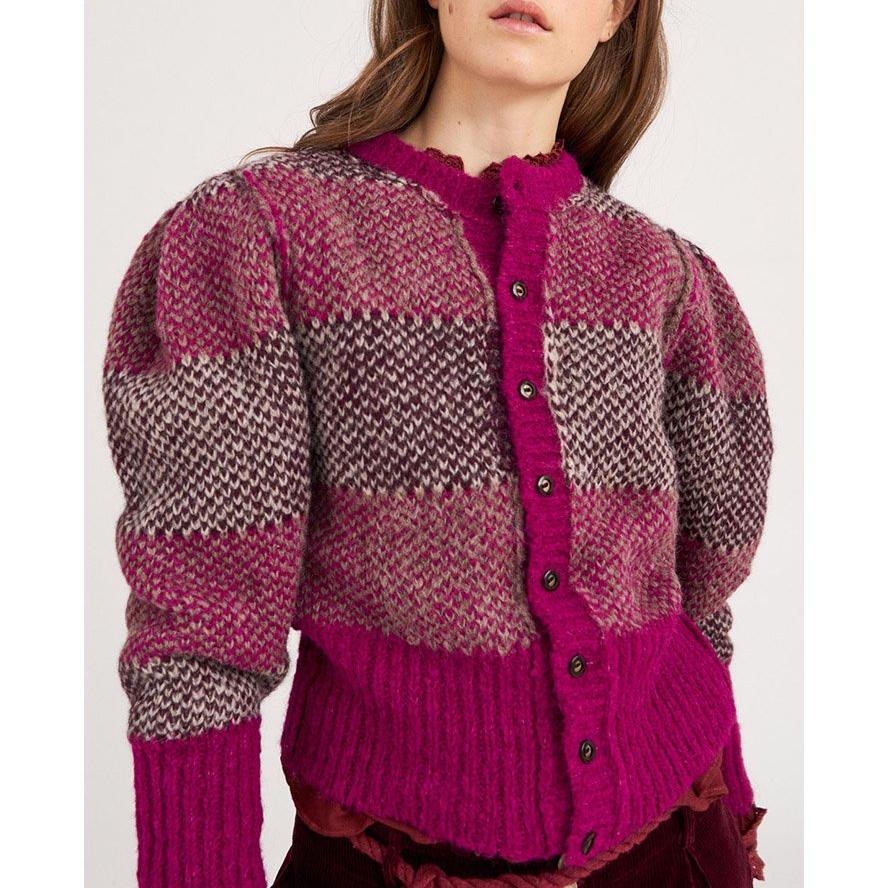 Arthur Alpaca Vest - Pink