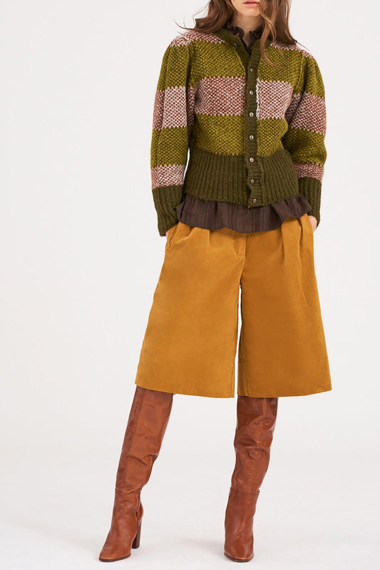 Arthur Alpaca Vest - Green