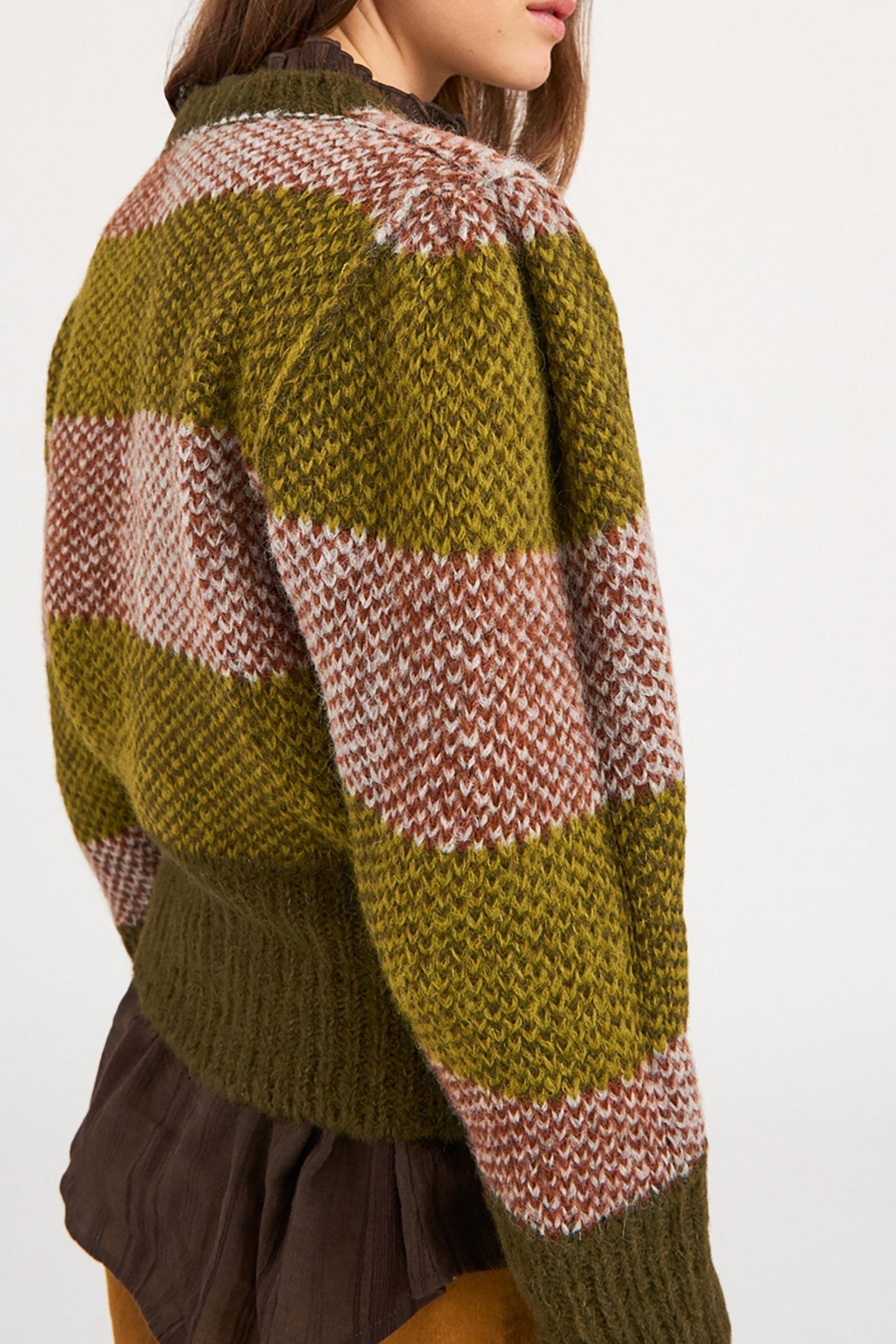 Arthur Alpaca Vest - Green