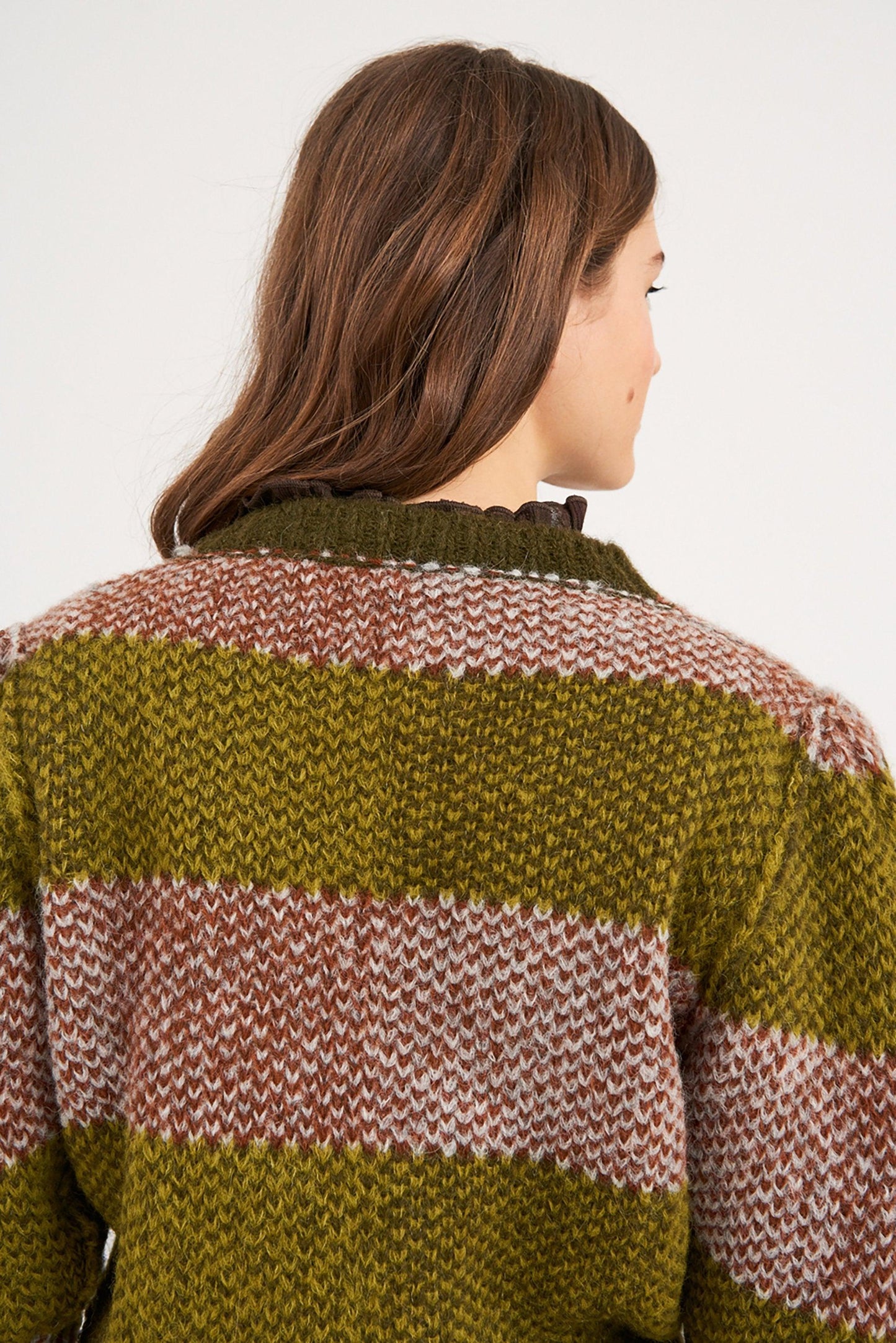 Arthur Alpaca Vest - Green