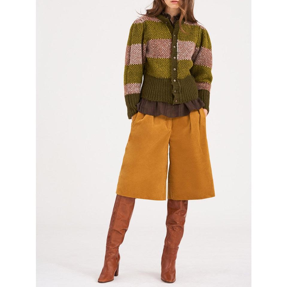 Arthur Alpaca Vest - Green