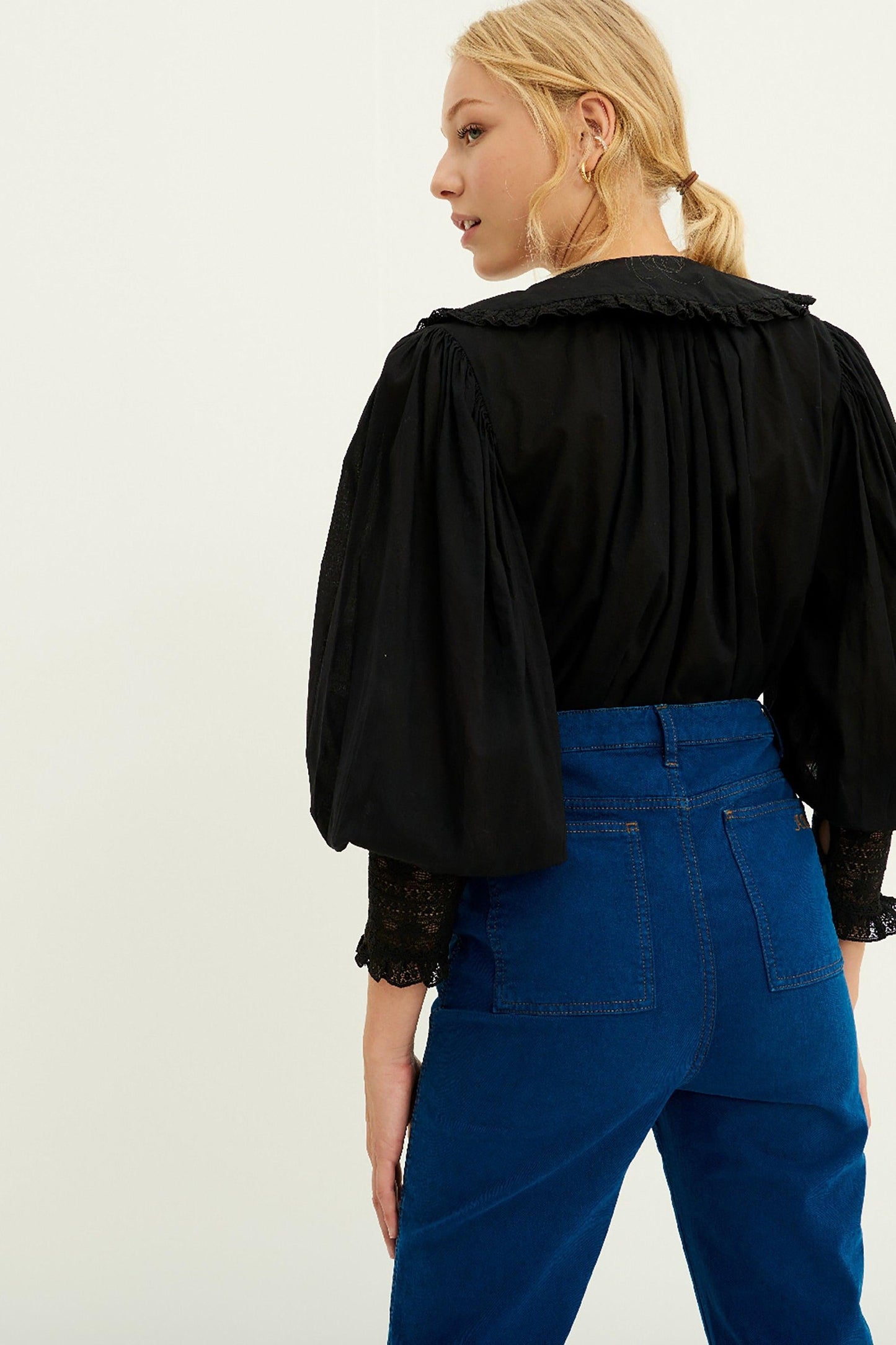 Aramis Lace Blouse - Black