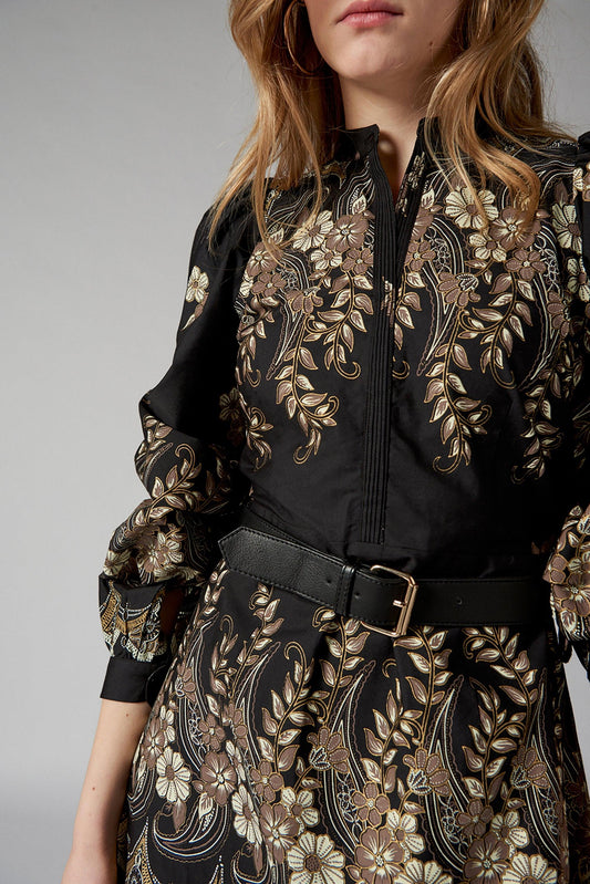 Amelino Printed Maxi Dress