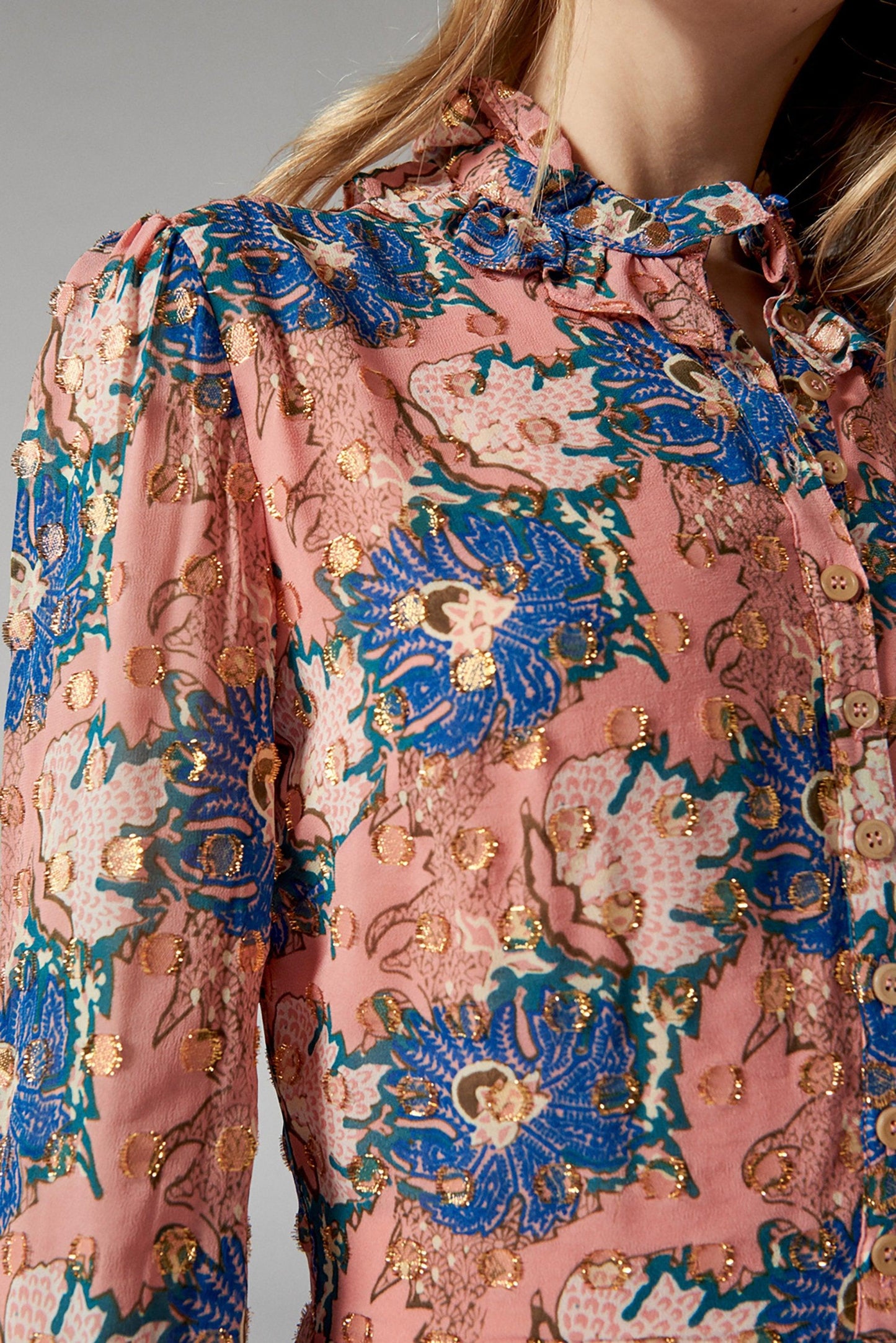 Abbye Printed Maxi Dress