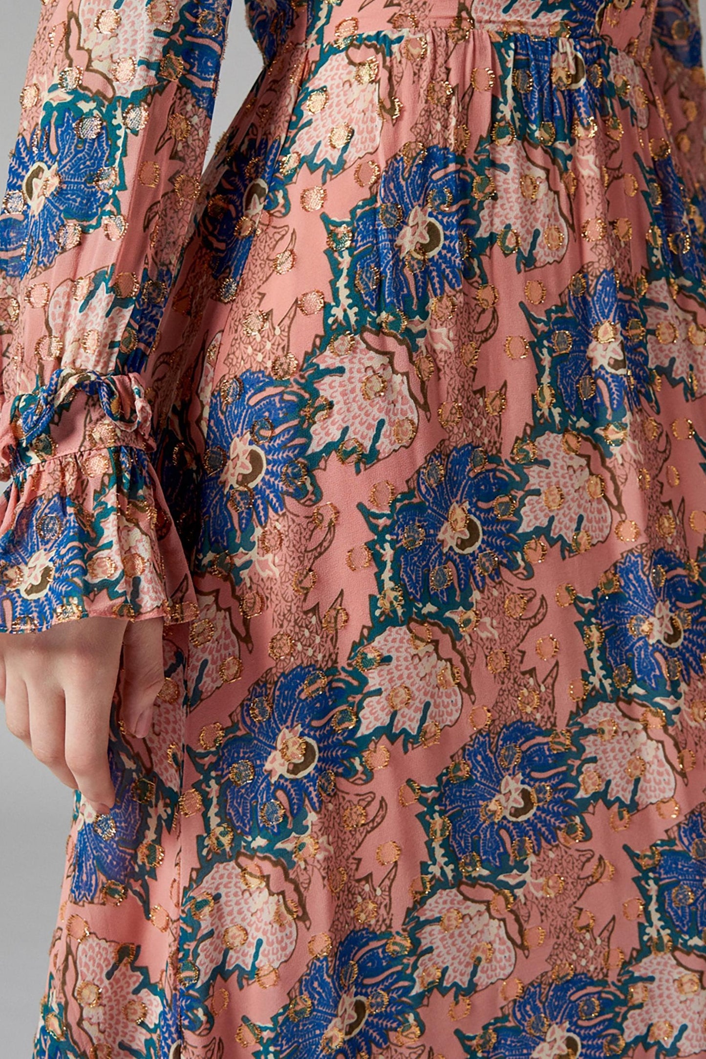 Abbye Printed Maxi Dress